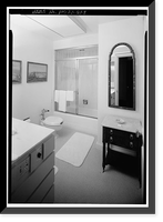 Historic Framed Print, White House, 1600 Pennsylvania Avenue, Northwest, Washington, District of Columbia, DC - 15,  17-7/8" x 21-7/8"