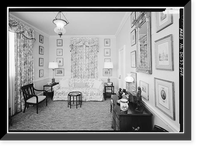 Historic Framed Print, White House, 1600 Pennsylvania Avenue, Northwest, Washington, District of Columbia, DC - 18,  17-7/8" x 21-7/8"