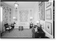 Historic Framed Print, White House, 1600 Pennsylvania Avenue, Northwest, Washington, District of Columbia, DC - 18,  17-7/8" x 21-7/8"