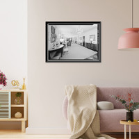 Historic Framed Print, White House, 1600 Pennsylvania Avenue, Northwest, Washington, District of Columbia, DC - 26,  17-7/8" x 21-7/8"