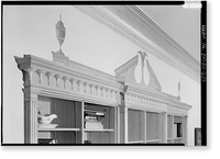 Historic Framed Print, White House, 1600 Pennsylvania Avenue, Northwest, Washington, District of Columbia, DC - 29,  17-7/8" x 21-7/8"
