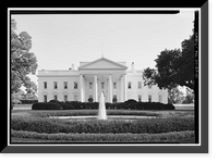 White House, 1600 Pennsylvania Avenue, Northwest, Washington, District of Columbia, DC - 51, Historic Reproduction
