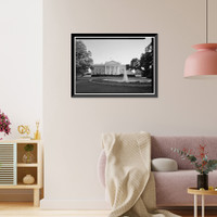 White House, 1600 Pennsylvania Avenue, Northwest, Washington, District of Columbia, DC - 52, Vintage Poster