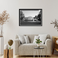 White House, 1600 Pennsylvania Avenue, Northwest, Washington, District of Columbia, DC - 52, Vintage Poster