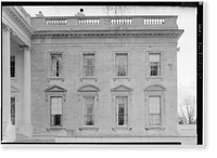 Historic Framed Print, White House, 1600 Pennsylvania Avenue, Northwest, Washington, District of Columbia, DC - 60,  17-7/8" x 21-7/8"