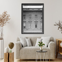 White House, 1600 Pennsylvania Avenue, Northwest, Washington, District of Columbia, DC - 63, Antique Poster