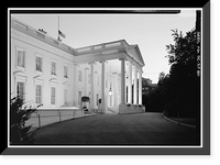 White House, 1600 Pennsylvania Avenue, Northwest, Washington, District of Columbia, DC - 79, Antique Poster