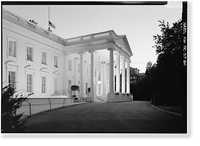 White House, 1600 Pennsylvania Avenue, Northwest, Washington, District of Columbia, DC - 79, Antique Poster