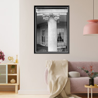 White House, 1600 Pennsylvania Avenue, Northwest, Washington, District of Columbia, DC - 120, Vintage Print
