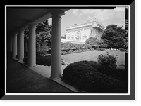 White House, 1600 Pennsylvania Avenue, Northwest, Washington, District of Columbia, DC - 172, Vintage Poster