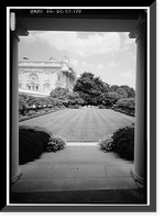 White House, 1600 Pennsylvania Avenue, Northwest, Washington, District of Columbia, DC - 173, Vintage Print