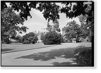 White House, 1600 Pennsylvania Avenue, Northwest, Washington, District of Columbia, DC - 199, Vintage Print