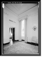 White House, 1600 Pennsylvania Avenue, Northwest, Washington, District of Columbia, DC - 345, Antique Print