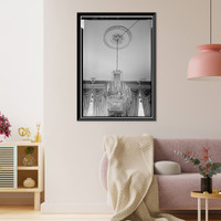 White House, 1600 Pennsylvania Avenue, Northwest, Washington, District of Columbia, DC - 387, Historic Print