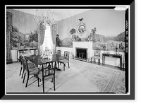 White House, 1600 Pennsylvania Avenue, Northwest, Washington, District of Columbia, DC - 428, Antique Print