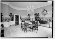 White House, 1600 Pennsylvania Avenue, Northwest, Washington, District of Columbia, DC - 429, Historic Print