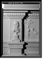 Historic Framed Print, White House, 1600 Pennsylvania Avenue, Northwest, Washington, District of Columbia, DC - 435,  17-7/8" x 21-7/8"