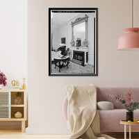 White House, 1600 Pennsylvania Avenue, Northwest, Washington, District of Columbia, DC - 494, Historic Print