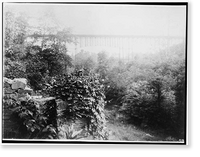 Historic Framed Print, Estes Mill (Ruins), Rock Creek Park, Washington, District of Columbia, DC,  17-7/8" x 21-7/8"