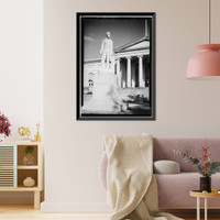 Historic Framed Print, District of Columbia City Hall, 451 Indiana Avenue Northwest, Washington, District of Columbia, DC,  17-7/8" x 21-7/8"