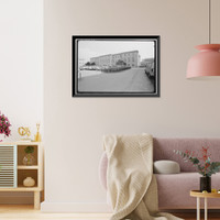 Historic Framed Print, District of Columbia City Hall, 451 Indiana Avenue Northwest, Washington, District of Columbia, DC,  17-7/8" x 21-7/8"
