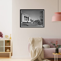 Historic Framed Print, District of Columbia City Hall, 451 Indiana Avenue Northwest, Washington, District of Columbia, DC - 2,  17-7/8" x 21-7/8"