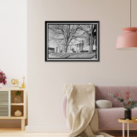 Historic Framed Print, District of Columbia City Hall, 451 Indiana Avenue Northwest, Washington, District of Columbia, DC - 3,  17-7/8" x 21-7/8"