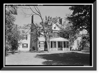 Historic Framed Print, The Maples, 630 South Carolina Avenue Southeast, Washington, District of Columbia, DC,  17-7/8" x 21-7/8"