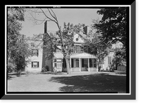 Historic Framed Print, The Maples, 630 South Carolina Avenue Southeast, Washington, District of Columbia, DC,  17-7/8" x 21-7/8"