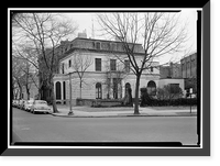 General Montgomery Meigs House, 1239 Vermont Avenue Northwest, Washington, District of Columbia, DC, Antique Print