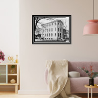 Vintage Building Photo - Old Masonic Temple - Vintage Home Decor Print