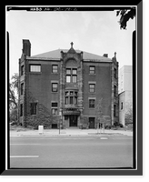Lucius Tuckerman House, 1600 I Street Northwest, Washington, District of Columbia, DC - 2 Classic, Vintage Print