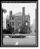 Lucius Tuckerman House, 1600 I Street Northwest, Washington, District of Columbia, DC - 3 Classic, Vintage Print