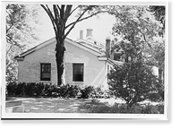 Historic Framed Print, Frederick Douglass House, 1411 W Street, Southeast, Washington, District of Columbia, DC - 3,  17-7/8" x 21-7/8"