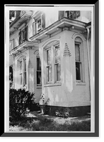 Historic Framed Print, Frederick Douglass House, 1411 W Street, Southeast, Washington, District of Columbia, DC - 4,  17-7/8" x 21-7/8"