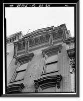 Historic Framed Print, 812 F Street Northwest (Commercial Building), (previously recorded as 814 F Street, Northwest), Washington, District of Columbia, DC - 3,  17-7/8" x 21-7/8"