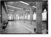 Historic Framed Print, Washington Loan & Trust Company, F & Ninth Streets, Washington, District of Columbia, DC - 4,  17-7/8" x 21-7/8" Historic Framed Print, Washington Loan & Trust Company, F & Ninth Streets, Washington, District of Columbia, DC - 4,  17-7/8" x 21-7/8"