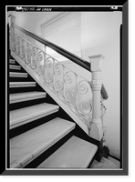 Historic Framed Print, Washington Loan & Trust Company, F & Ninth Streets, Washington, District of Columbia, DC - 5,  17-7/8" x 21-7/8"