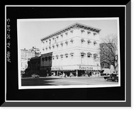 Historic Framed Print, Masonic Temple, F & Ninth Streets Northwest, Washington, District of Columbia, DC - 5,  17-7/8" x 21-7/8"