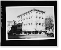 Historic Framed Print, Masonic Temple, F & Ninth Streets Northwest, Washington, District of Columbia, DC - 5,  17-7/8" x 21-7/8"
