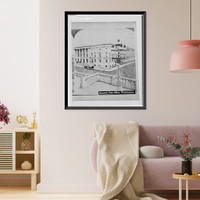 United States General Post Office, Between Seventh, Eighth, E, & F Streets, Northwest, Washington, District of Columbia, DC - 3, Vintage Print