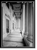 United States General Post Office, Between Seventh, Eighth, E, & F Streets, Northwest, Washington, District of Columbia, DC - 10, Historic Reproduction