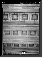 United States General Post Office, Between Seventh, Eighth, E, & F Streets, Northwest, Washington, District of Columbia, DC - 14 Classic, Antique Print