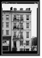 Fredrick B. Culver House, 809 E Street Northwest, Washington, District of Columbia, DC, Antique Poster