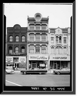 Hume Building, 807 Market Space Northwest, Square 408, Lot 802, Washington, District of Columbia, DC Classic, Vintage Poster