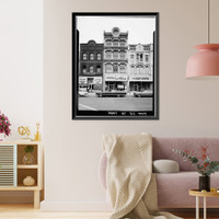 Hume Building, 807 Market Space Northwest, Square 408, Lot 802, Washington, District of Columbia, DC Classic, Vintage Poster