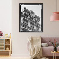 Hume Building, 807 Market Space Northwest, Square 408, Lot 802, Washington, District of Columbia, DC - 3, Vintage Print