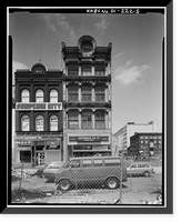 Hume Building, 807 Market Space Northwest, Square 408, Lot 802, Washington, District of Columbia, DC - 5, Vintage Print