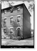 Wheat Row, 1315 Fourth Street Southwest, Washington, District of Columbia, DC, Historic Print