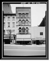 Historic Framed Print, Cullinan Building, 415 Seventh Street, Northwest, Washington, District of Columbia, DC,  17-7/8" x 21-7/8"